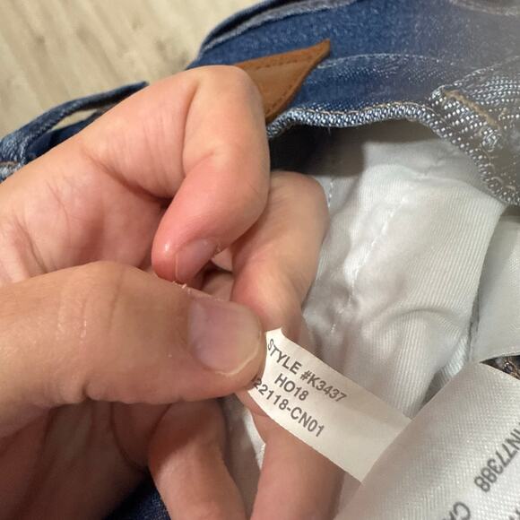 J. Crew Point Sur 10" Hightower Straight Jeans Dark Wash High Waist Size 29 - Picture 8 of 8